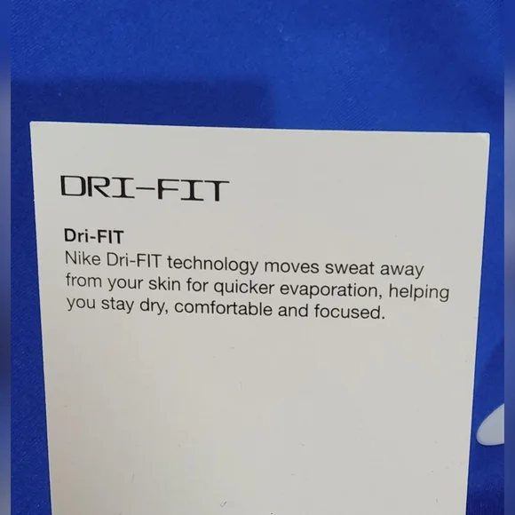 Nike Women's Royal Blue Sports Bra - Picture 4 of 6